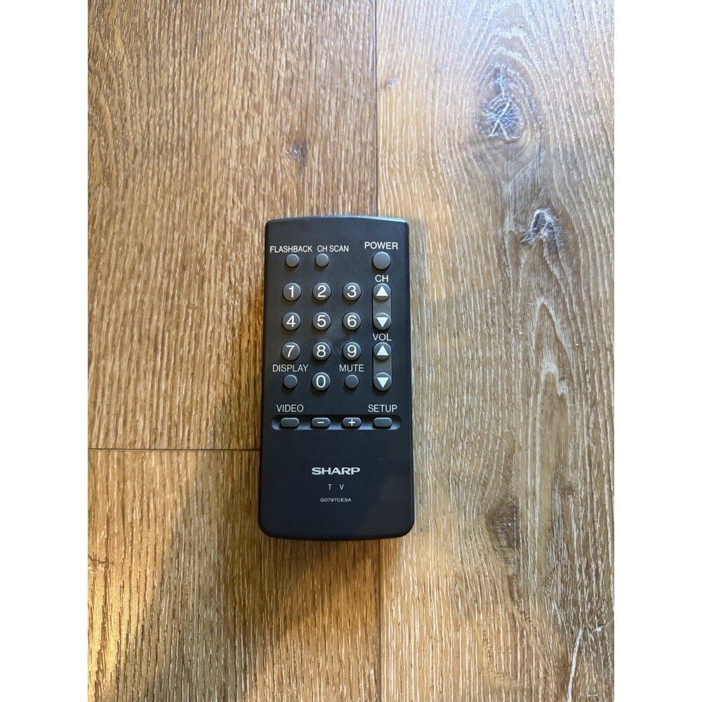 Sharp G0797CESA TV Replacement Remote Control Original Brand Tested